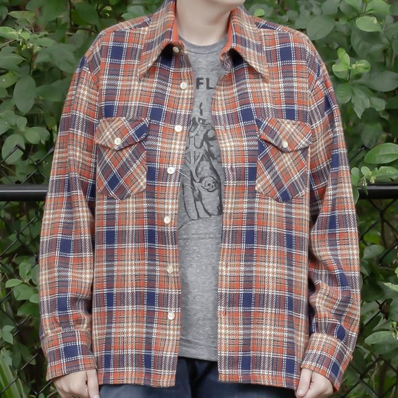 Donegal Estate Vintage Thick Flannel Large - Picture 1 of 6